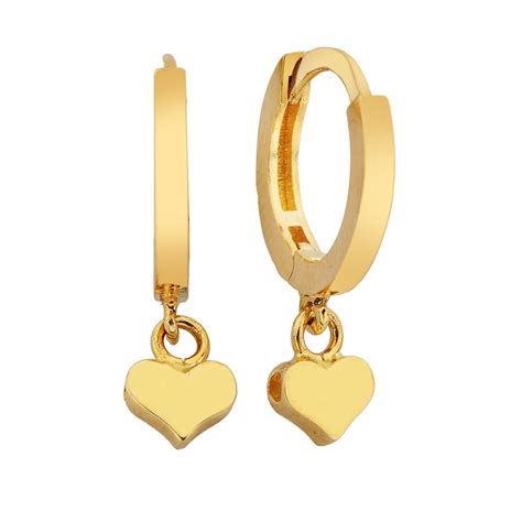 Solid Gold Earring Charms